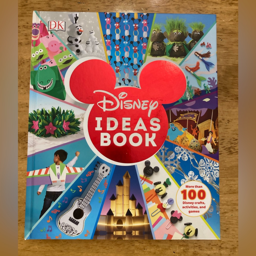 DISNEY IDEA BOOK CRAFT BOOK EUC